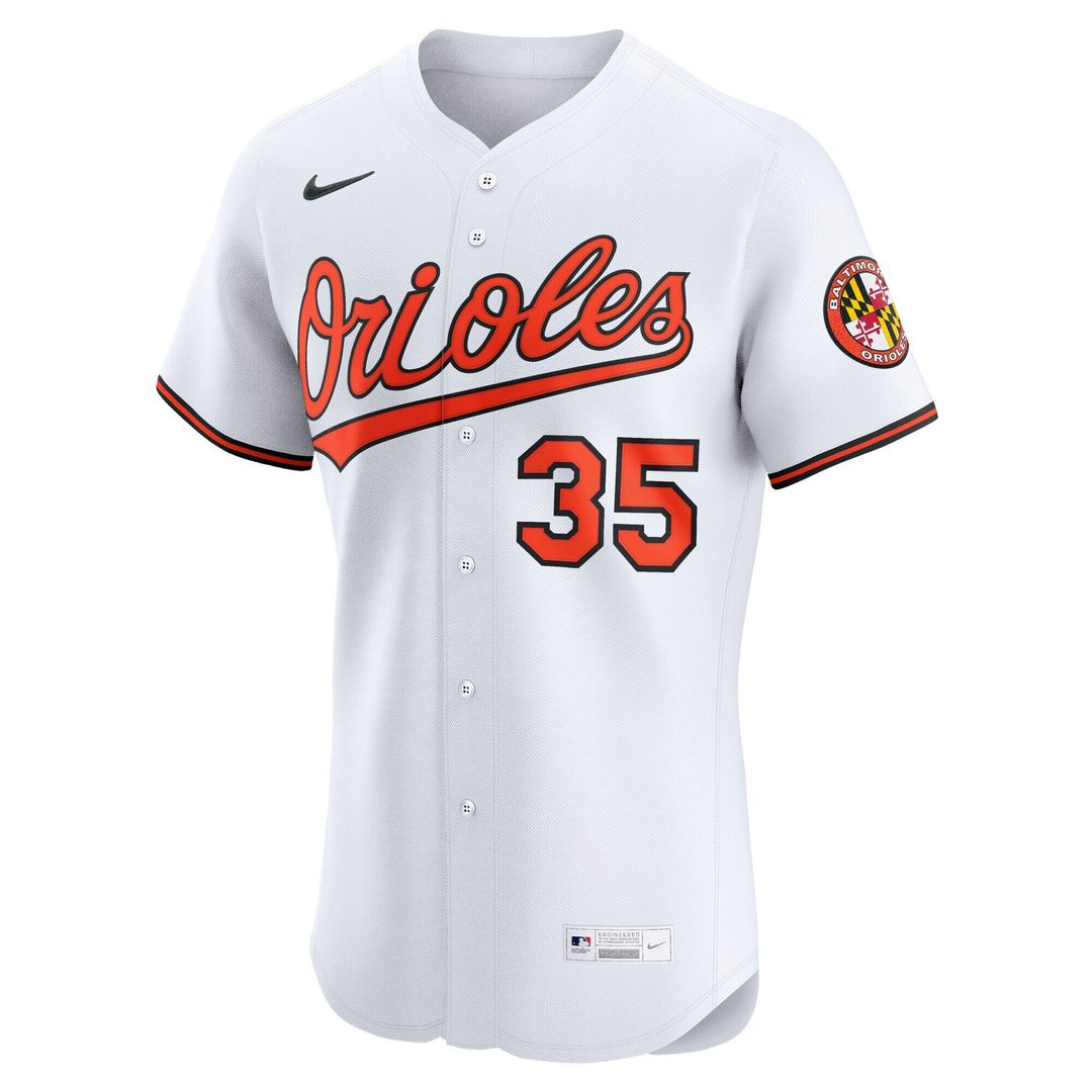 Baltimore Orioles Adley Rutschman Nike Alternate 2 Elite Jersey - Orange Team Jersey Sports Fan Apparel