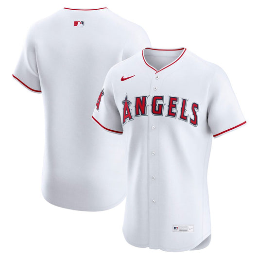 Los Angeles Angels Nike Home Elite Jersey - White Team Jersey Sports Fan Apparel
