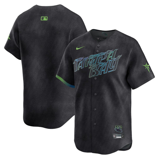 Tampa Bay Rays Nike City Connect Limited Jersey - Black Team Jersey Sports Fan Apparel