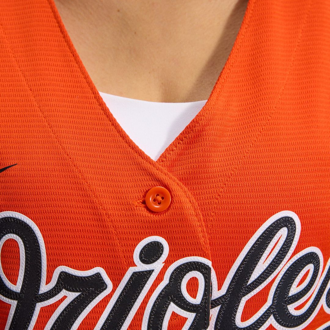 Baltimore Orioles Adley Rutschman Nike Women's Alternate Replica Player Jersey - Orange Team Jersey Sports Fan Apparel
