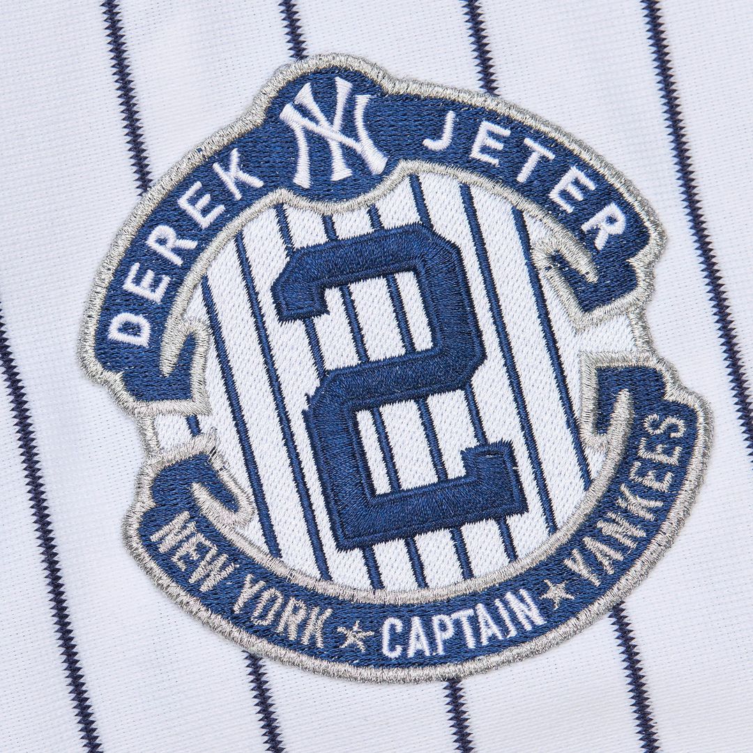 New York Yankees Ichiro Suzuki Mitchell & Ness 2014 Cooperstown Authentic Throwback Jersey - White Team Jersey Sports Fan Apparel