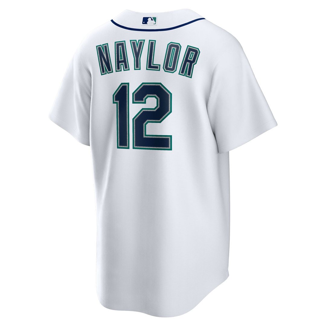 Seattle Mariners Josh Naylor Nike Home Replica Jersey - White Team Jersey Sports Fan Apparel