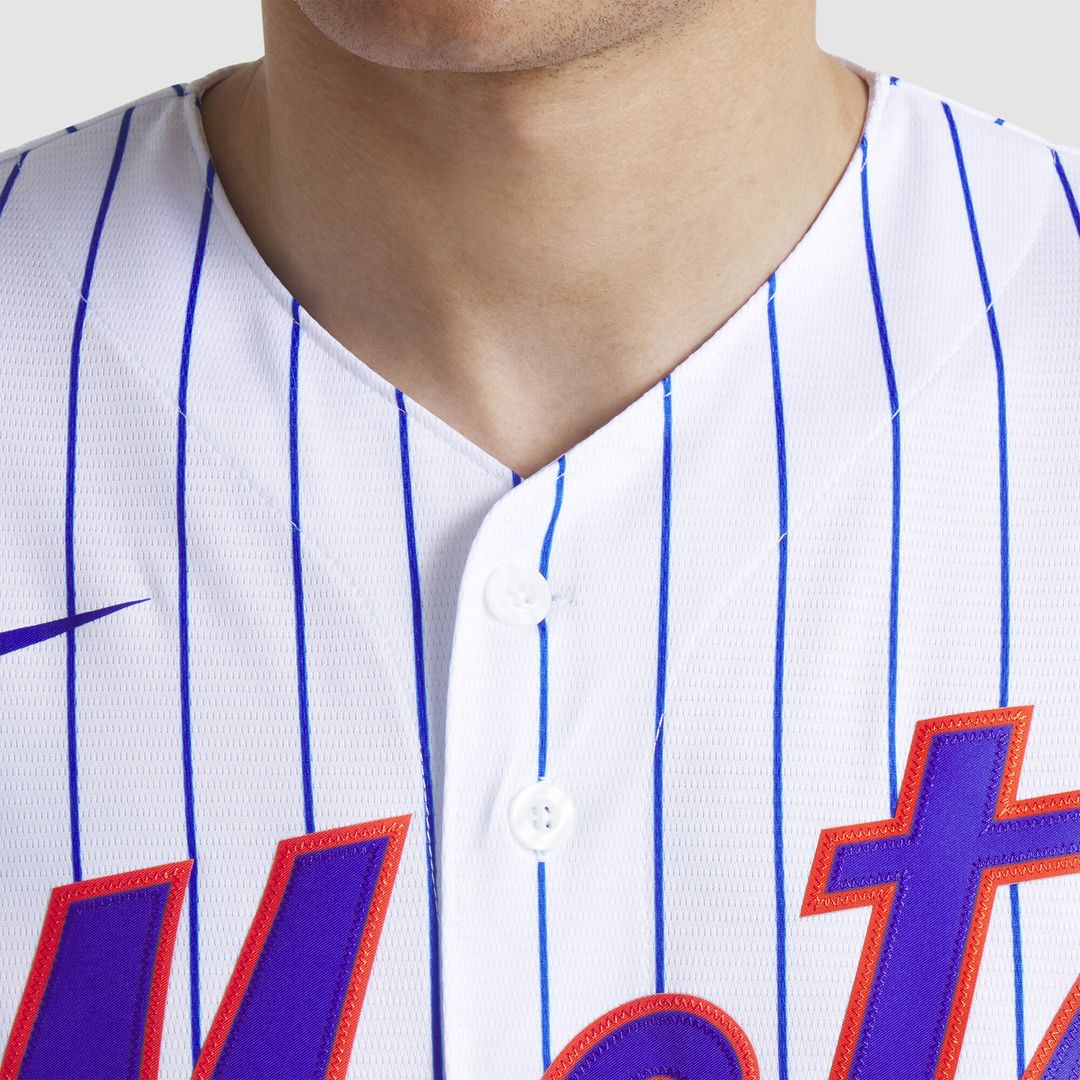 New York Mets Nike Home Replica Team Jersey - White Team Jersey Sports Fan Apparel