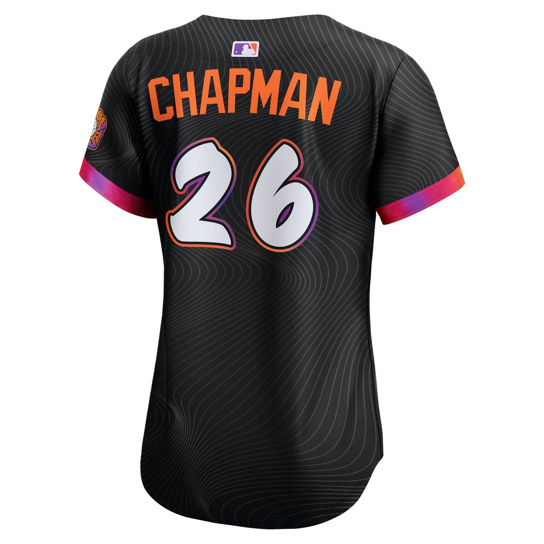 San Francisco Giants Matt Chapman Nike Women's 2025 City Connect Limited Jersey - Anthracite Team Jersey Sports Fan Apparel