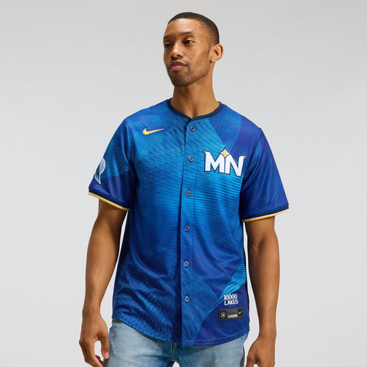 Minnesota Twins Nike City Connect Limited Jersey - Royal Team Jersey Sports Fan Apparel