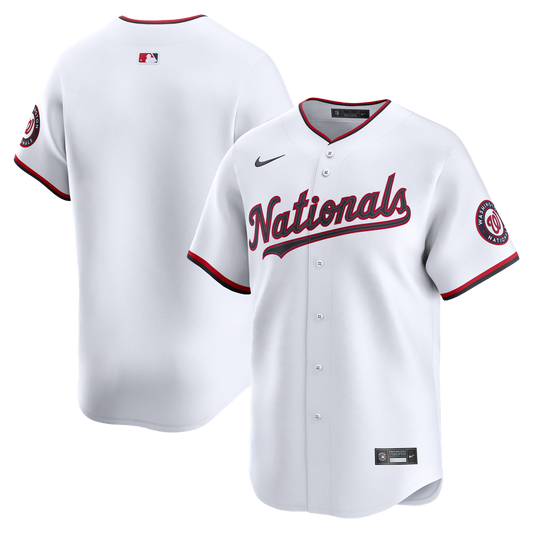 Washington Nationals Nike Home Limited Jersey - White Team Jersey Sports Fan Apparel