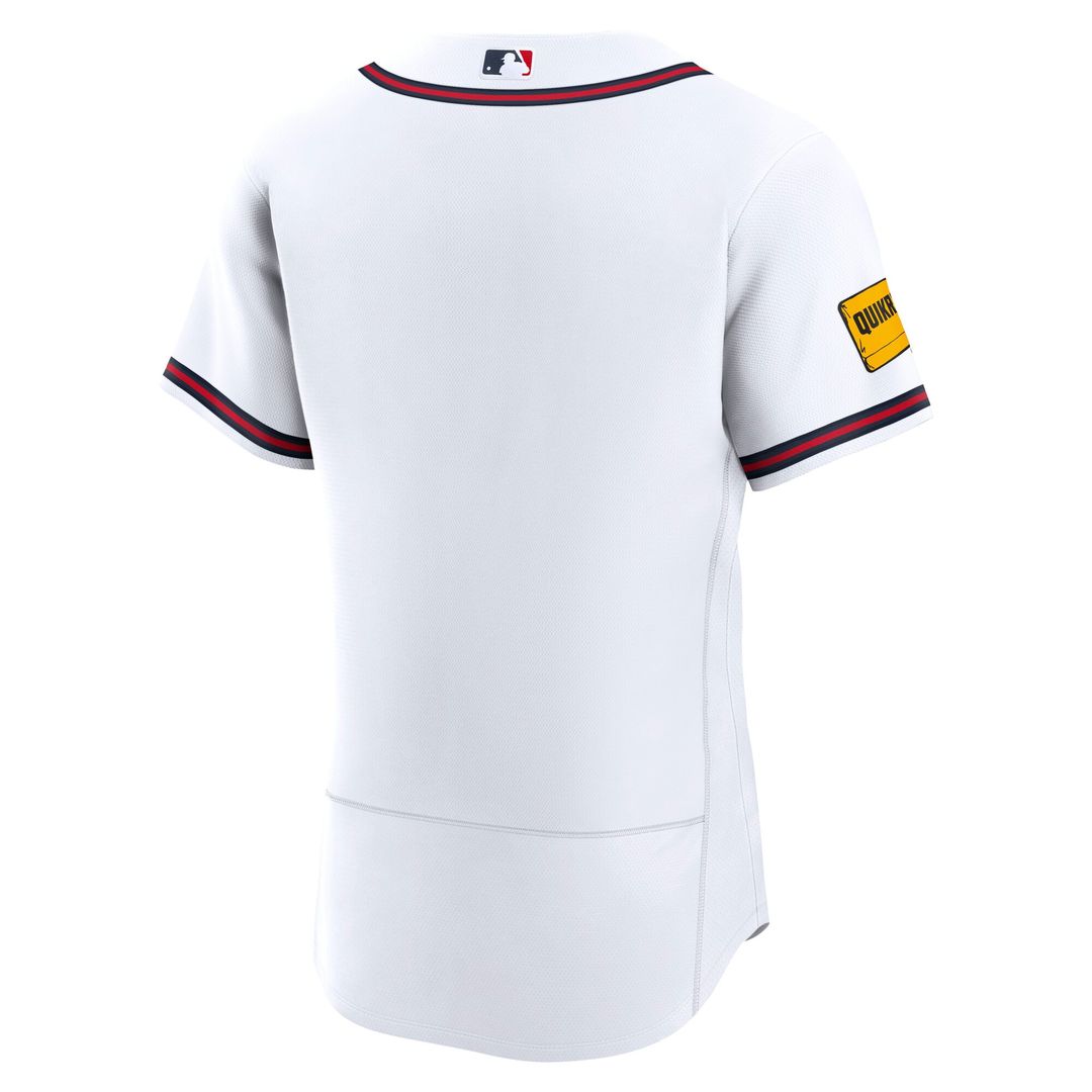 Atlanta Braves Nike Home Authentic Jersey - White Team Jersey Sports Fan Apparel