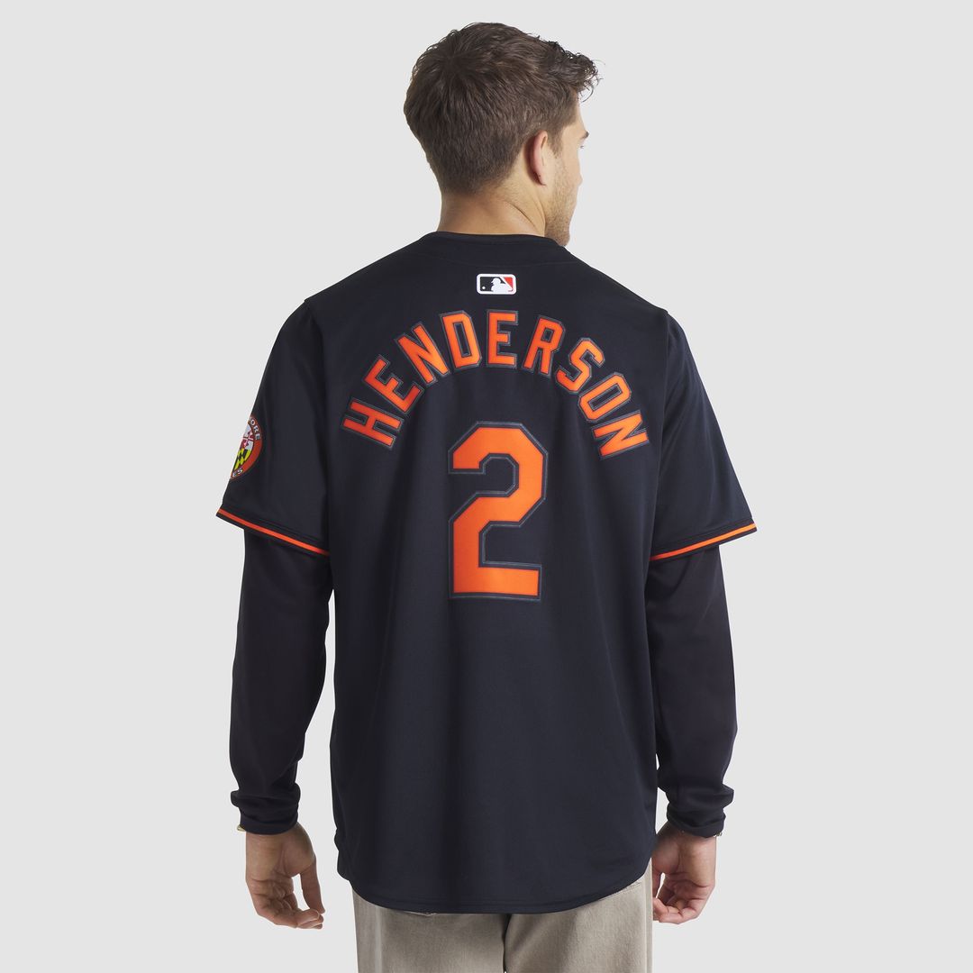 Baltimore Orioles Gunnar Henderson Nike Alternate Limited Player Jersey - Black Team Jersey Sports Fan Apparel