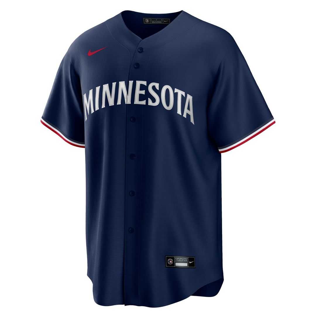 Minnesota Twins Nike Home Replica Team Jersey - White Team Jersey Sports Fan Apparel