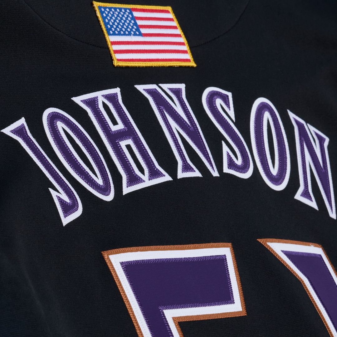 Arizona Diamondbacks Randy Johnson Mitchell & Ness 2000 Throwback Authentic Jersey - Purple Team Jersey Sports Fan Apparel