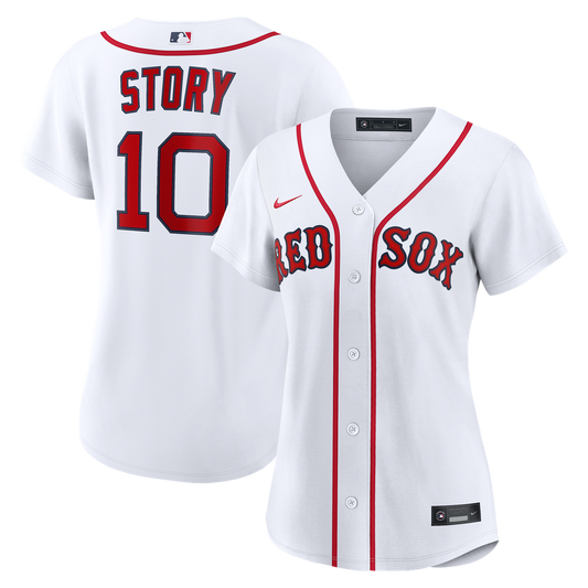 Boston Red Sox Trevor Story Nike Women's Home Replica Jersey - White Team Jersey Sports Fan Apparel