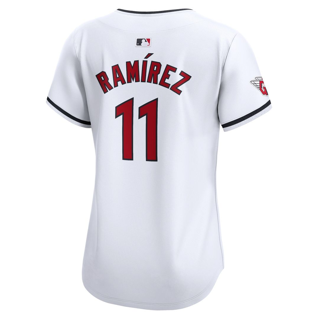 Cleveland Guardians Jose Ramirez Nike Women's Home Limited Player Jersey - White Team Jersey Sports Fan Apparel