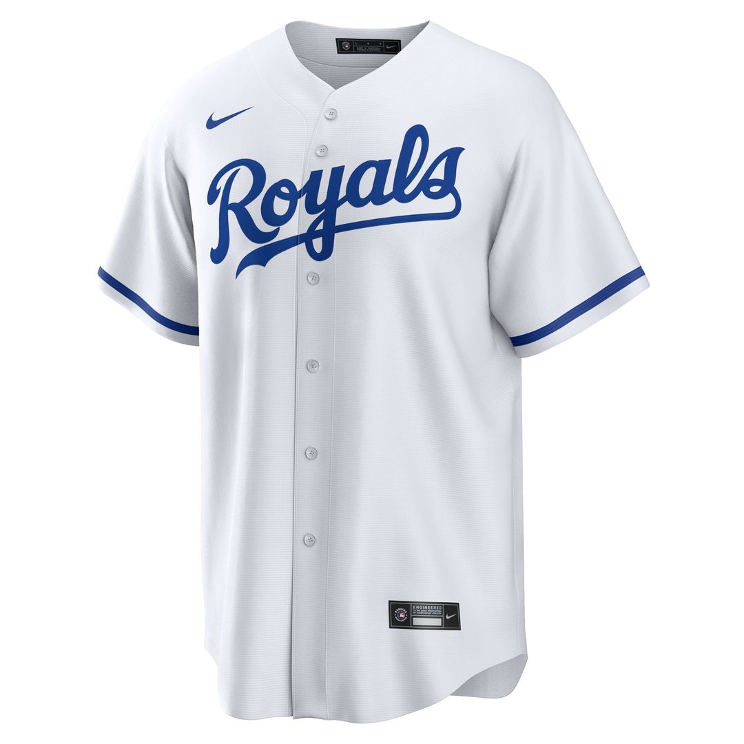 Kansas City Royals Jac Caglianone Nike Home Replica Jersey - White Team Jersey Sports Fan Apparel