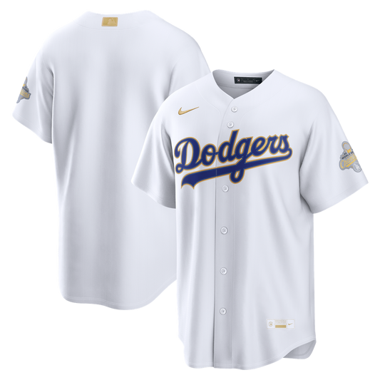 Los Angeles Dodgers Nike 2026 Gold Collection Stadium Jersey - White Team Jersey Sports Fan Apparel