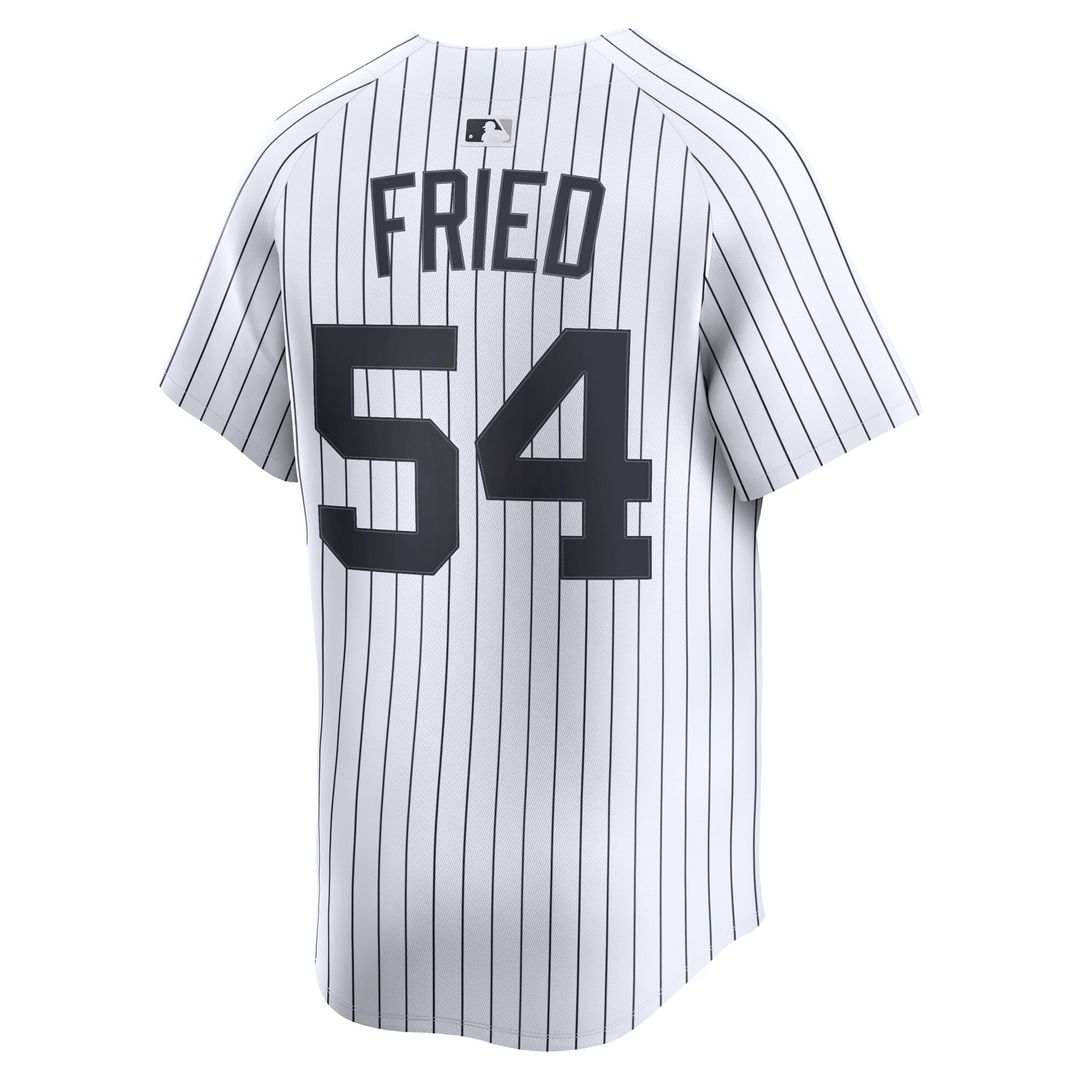 New York Yankees Max Fried Nike Home Limited Player Jersey - White Team Jersey Sports Fan Apparel
