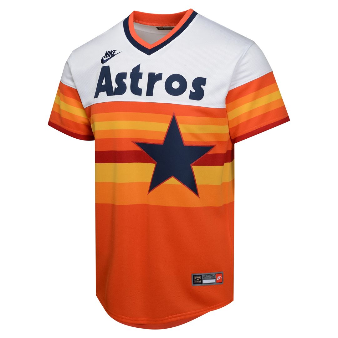 Houston Astros Nolan Ryan Nike Youth Cooperstown Limited Player Jersey - White Team Jersey Sports Fan Apparel