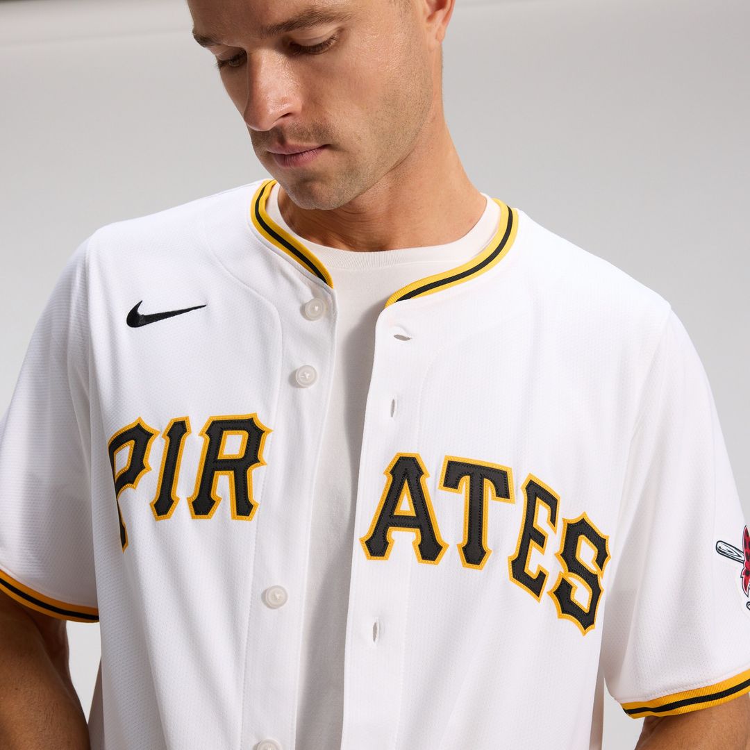 Pittsburgh Pirates Nike Home Limited Jersey - White Team Jersey Sports Fan Apparel