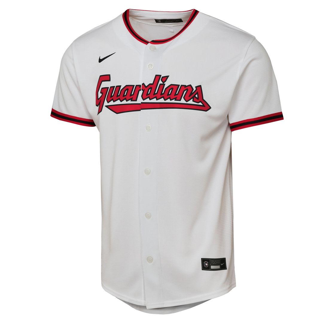 Cleveland Guardians José Ramírez Nike Youth Home Replica Player Jersey - White Team Jersey Sports Fan Apparel