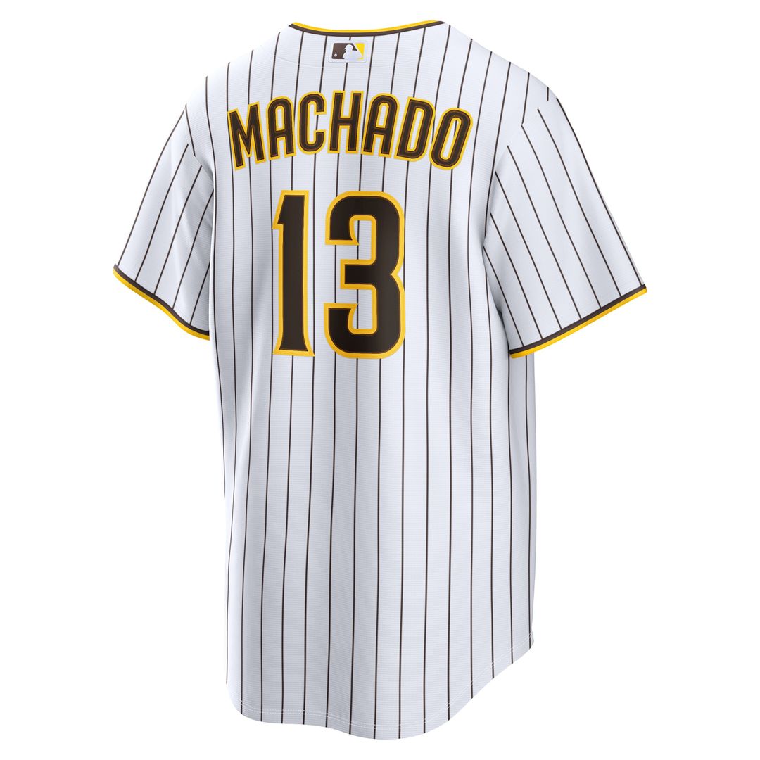 San Diego Padres Manny Machado Nike Home Replica Player Jersey - White Team Jersey Sports Fan Apparel
