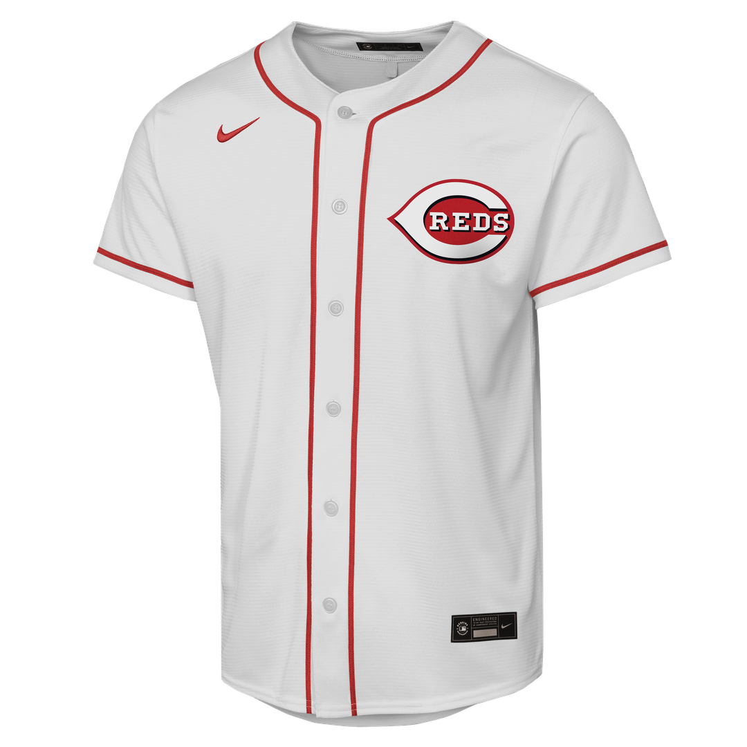 Cincinnati Reds Sal Stewart Nike Youth Home Replica Player Jersey - White Team Jersey Sports Fan Apparel