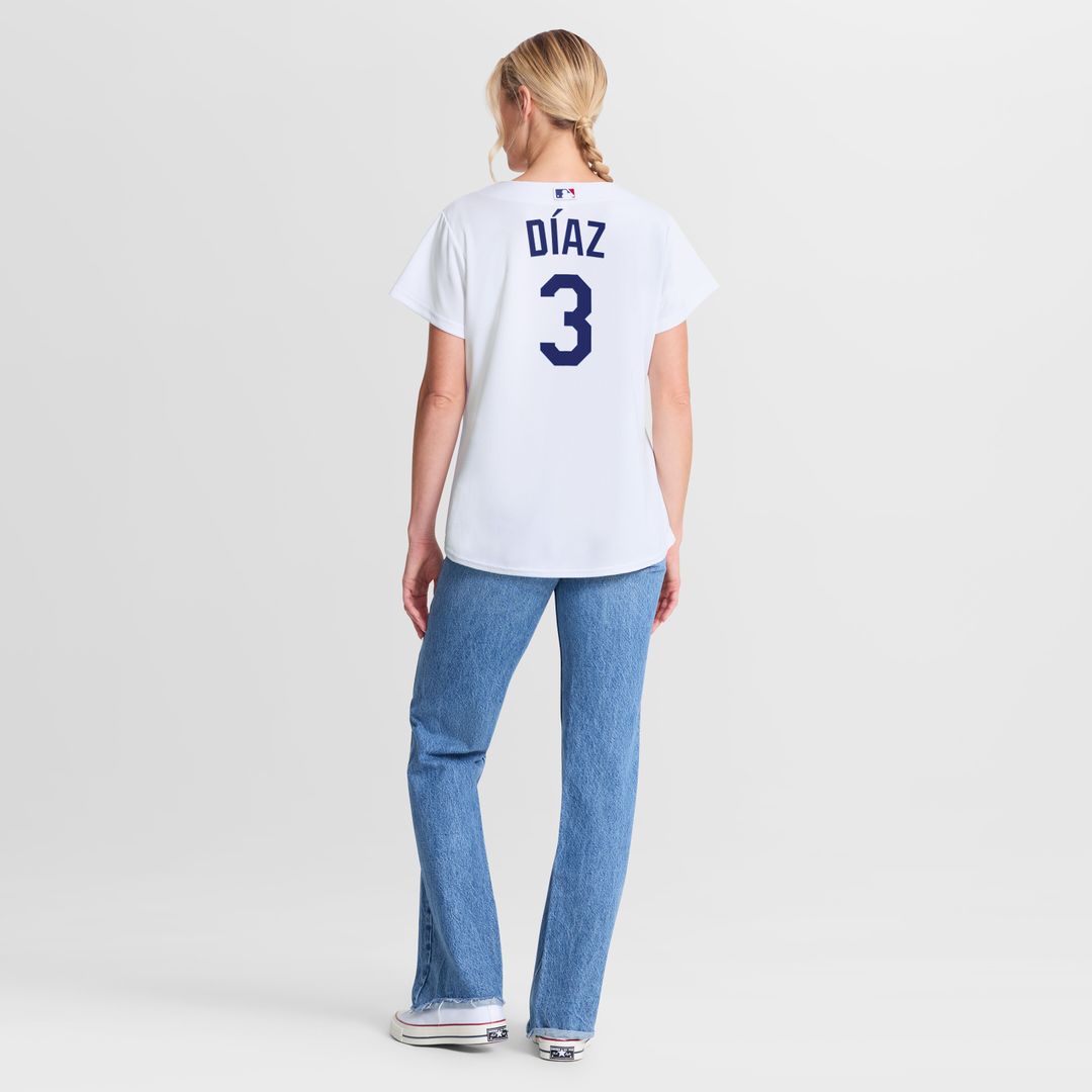 Los Angeles Dodgers Edwin Díaz Nike Women's Home Replica Jersey - White Team Jersey Sports Fan Apparel