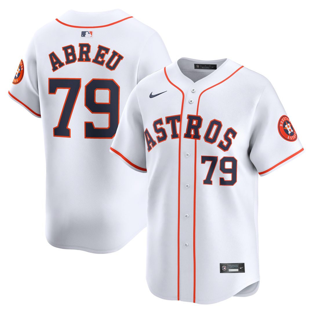 Houston Astros Jose Abreu Nike Home Limited Player Jersey - White Team Jersey Sports Fan Apparel