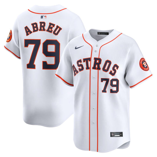 Houston Astros Jose Abreu Nike Home Limited Player Jersey - White Team Jersey Sports Fan Apparel