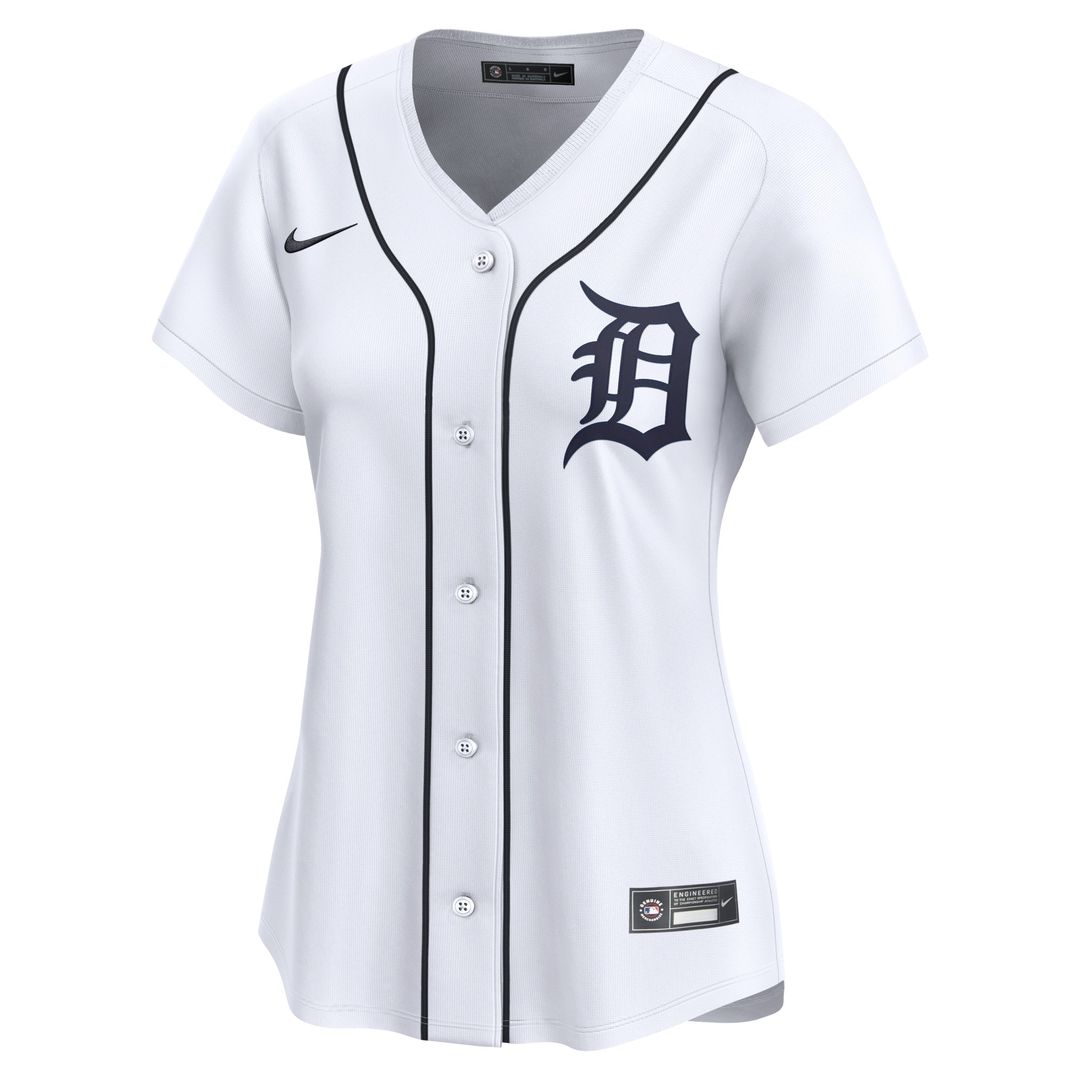 Detroit Tigers Riley Greene Nike Women's Home Limited Player Jersey - White Team Jersey Sports Fan Apparel