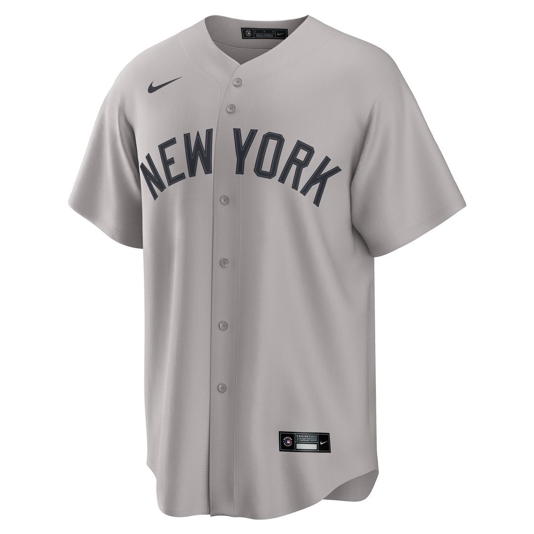 New York Yankees Paul Goldschmidt Nike Road Replica Jersey - Gray Team Jersey Sports Fan Apparel