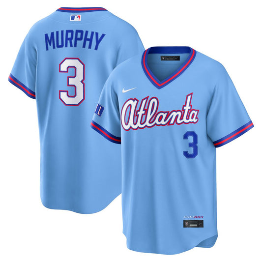 Atlanta Braves Dale Murphy Nike 2026 City Connect Stadium Jersey - Powder Blue Team Jersey Sports Fan Apparel
