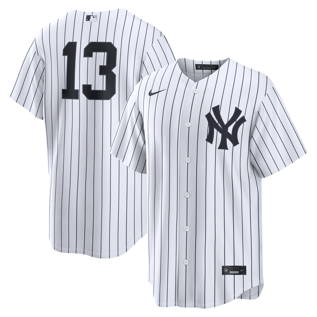 New York Yankees Jazz Chisholm Jr. Nike Home Replica Jersey - White Team Jersey Sports Fan Apparel