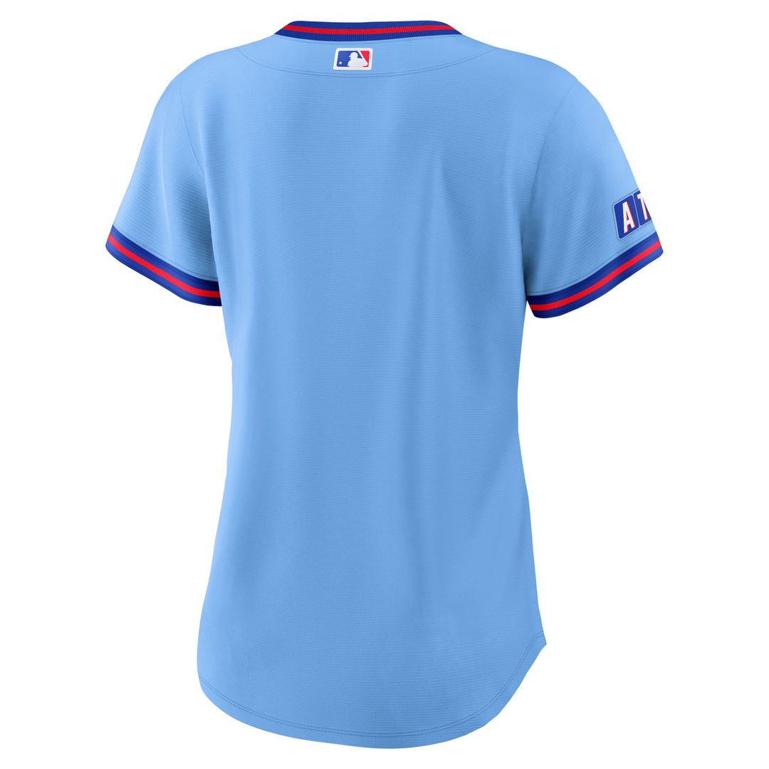 Atlanta Braves Nike Women's 2026 City Connect Stadium Jersey - Powder Blue Team Jersey Sports Fan Apparel