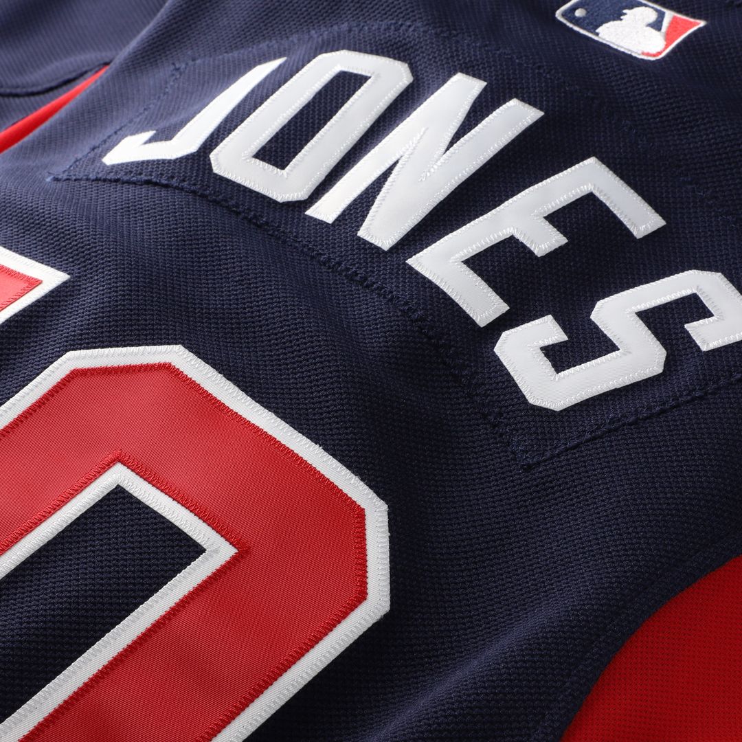 Atlanta Braves Chipper Jones Mitchell & Ness Authentic Batting Practice Jersey - Navy Team Jersey Sports Fan Apparel