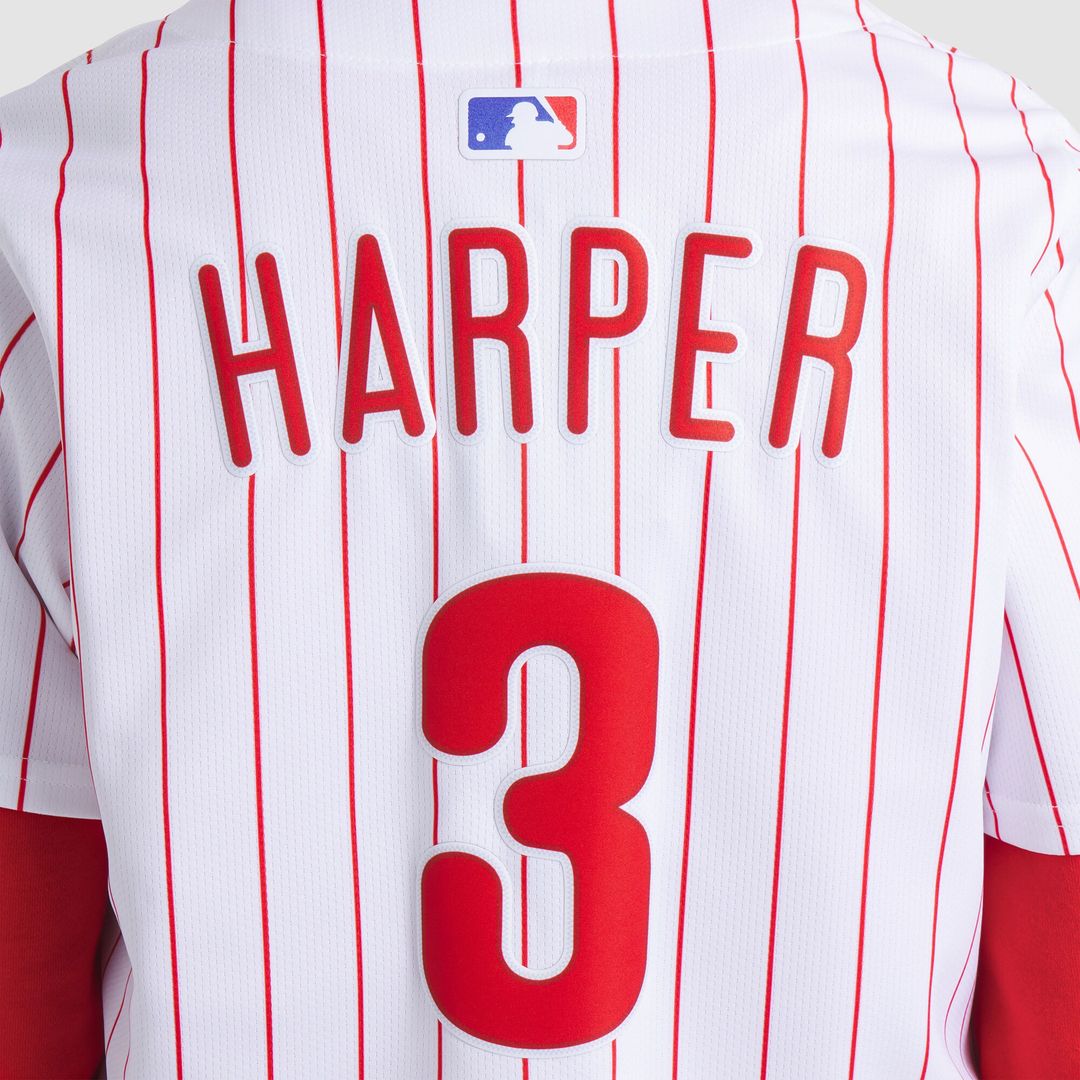 Philadelphia Phillies Bryce Harper Nike Women's Home Limited Player Jersey - White Team Jersey Sports Fan Apparel