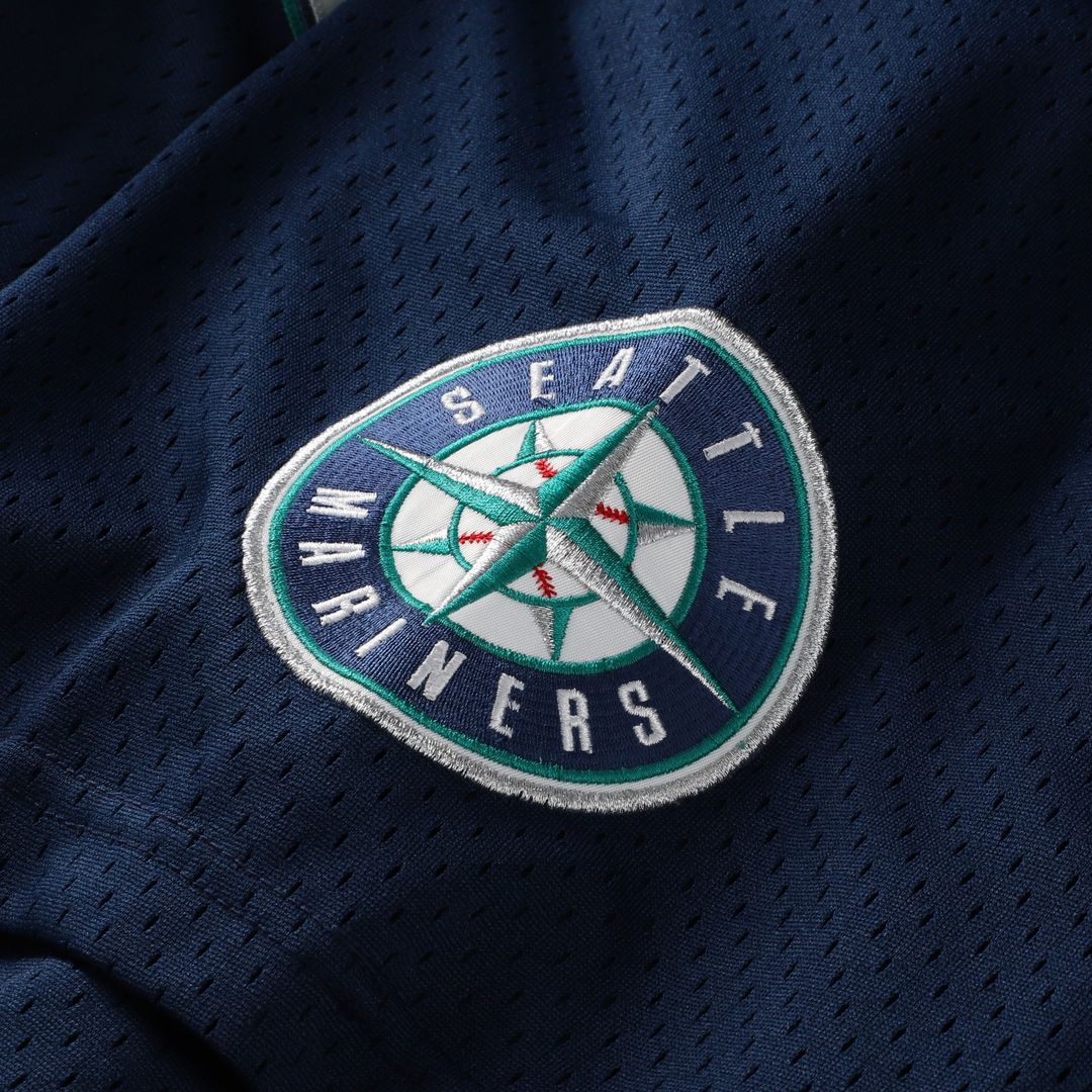 Seattle Mariners Mitchell & Ness Big & Tall Cooperstown Mesh Batting Practice Jersey - Navy Team Jersey Sports Fan Apparel