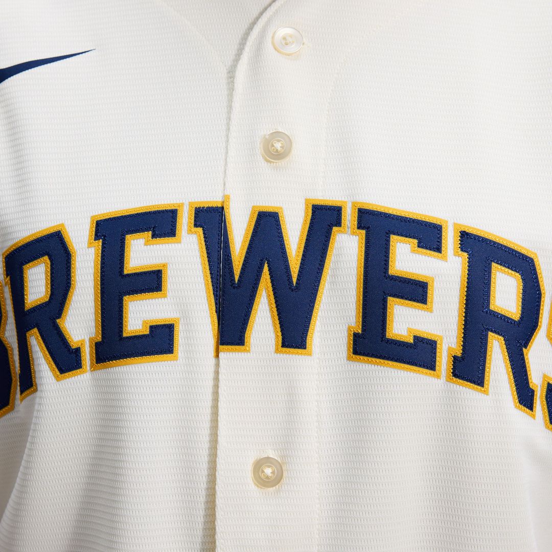 Milwaukee Brewers Nike Alternate Replica Team Jersey - Navy Team Jersey Sports Fan Apparel