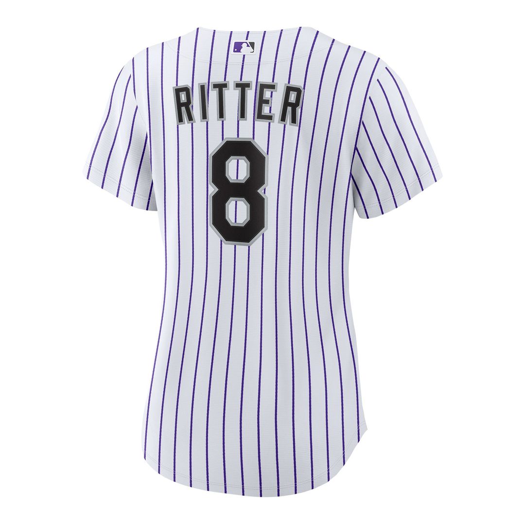 Colorado Rockies Ryan Ritter Nike Women's Home Replica Jersey - White Team Jersey Sports Fan Apparel