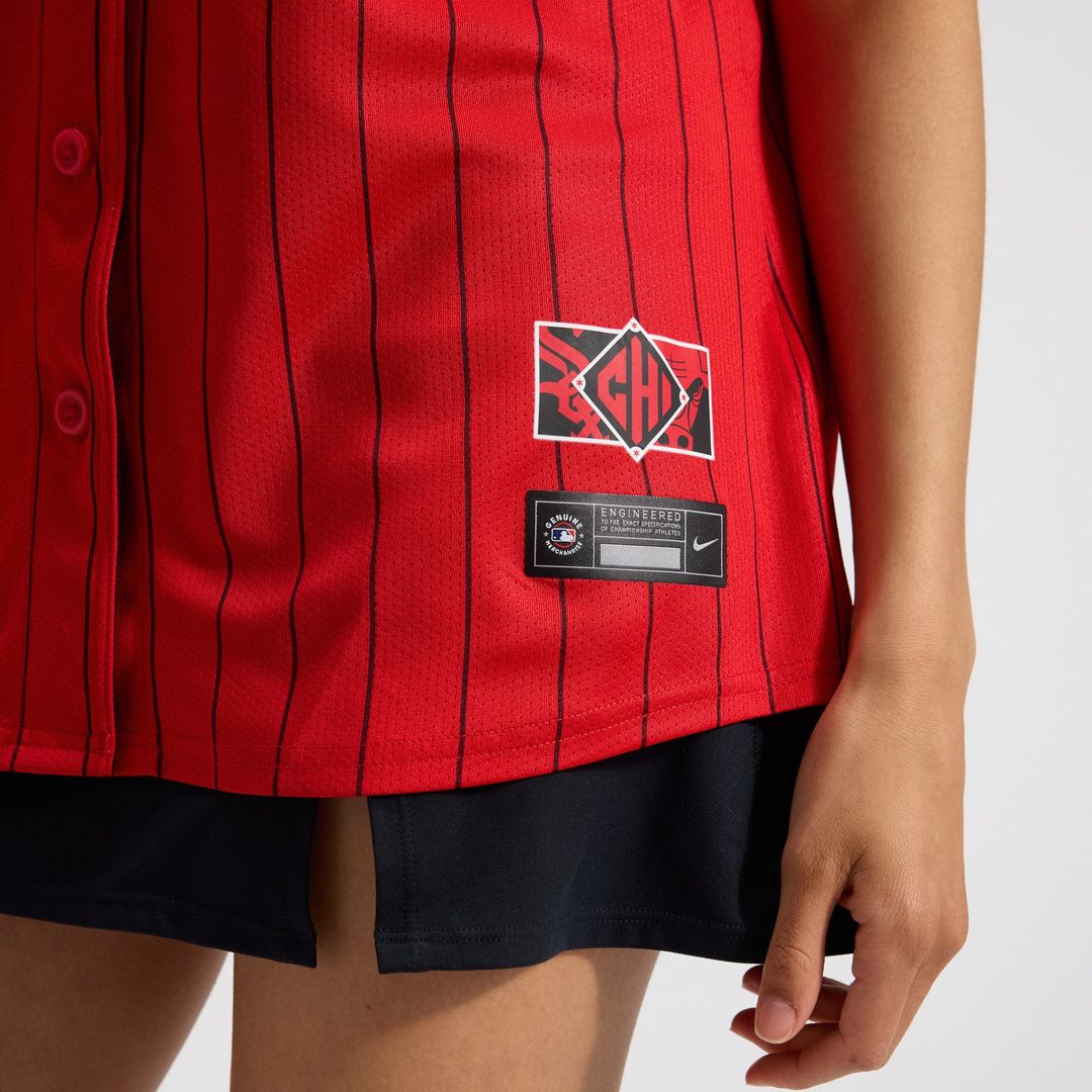 Chicago White Sox Nike Women's 2025 City Connect Limited Jersey - Red/Black Team Jersey Sports Fan Apparel