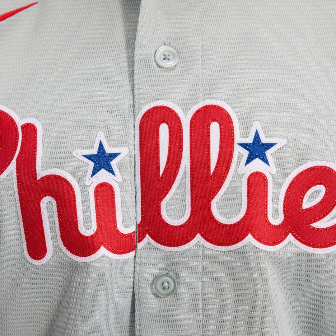 Philadelphia Phillies Bryce Harper Nike Road Replica Jersey - Gray Team Jersey Sports Fan Apparel