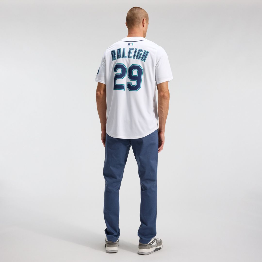 Seattle Mariners Cal Raleigh Nike Home Limited Player Jersey - White Team Jersey Sports Fan Apparel