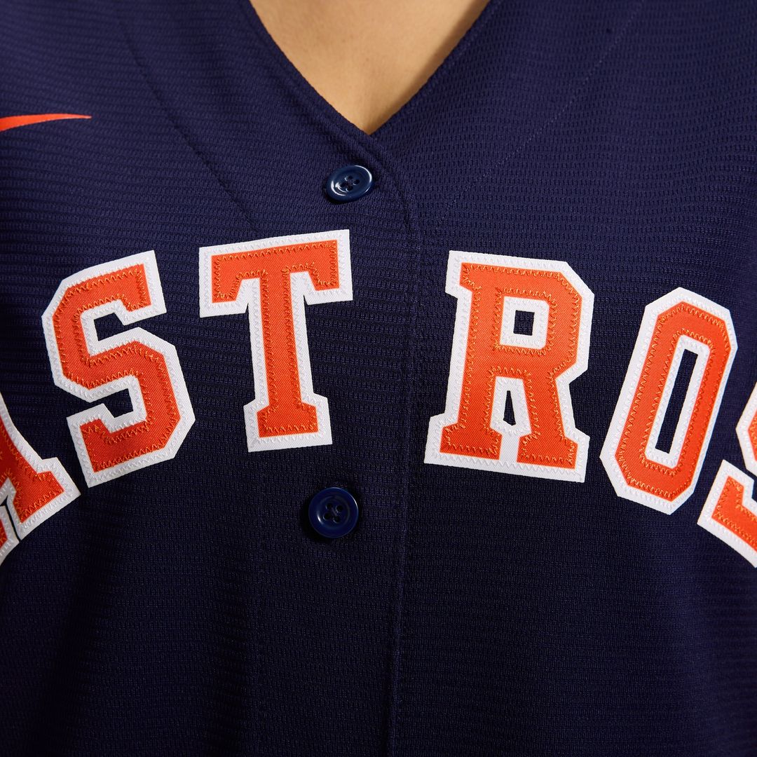 Houston Astros Jose Altuve Nike Women's Alternate Replica Player Jersey - Navy Team Jersey Sports Fan Apparel