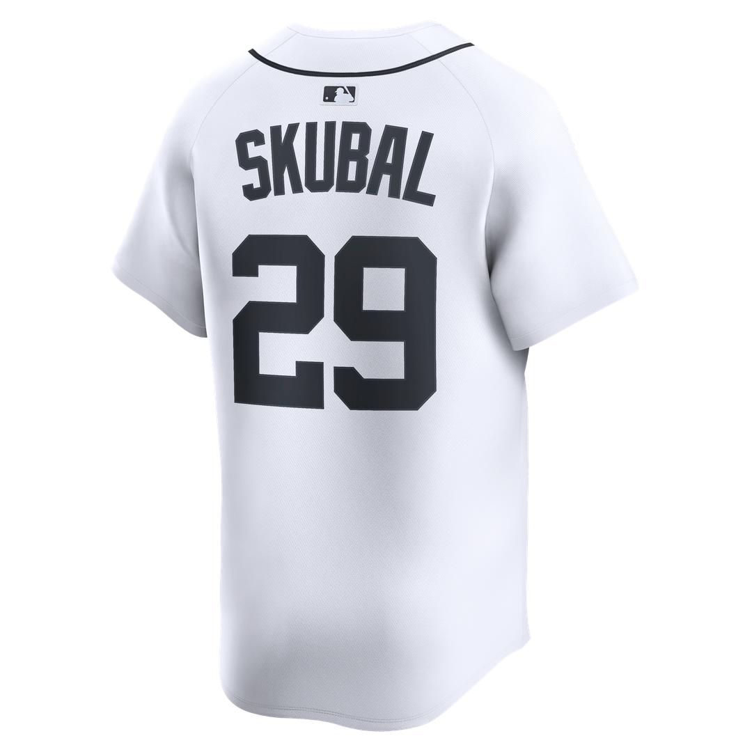 Detroit Tigers Tarik Skubal Nike Home Limited Player Jersey - White Team Jersey Sports Fan Apparel
