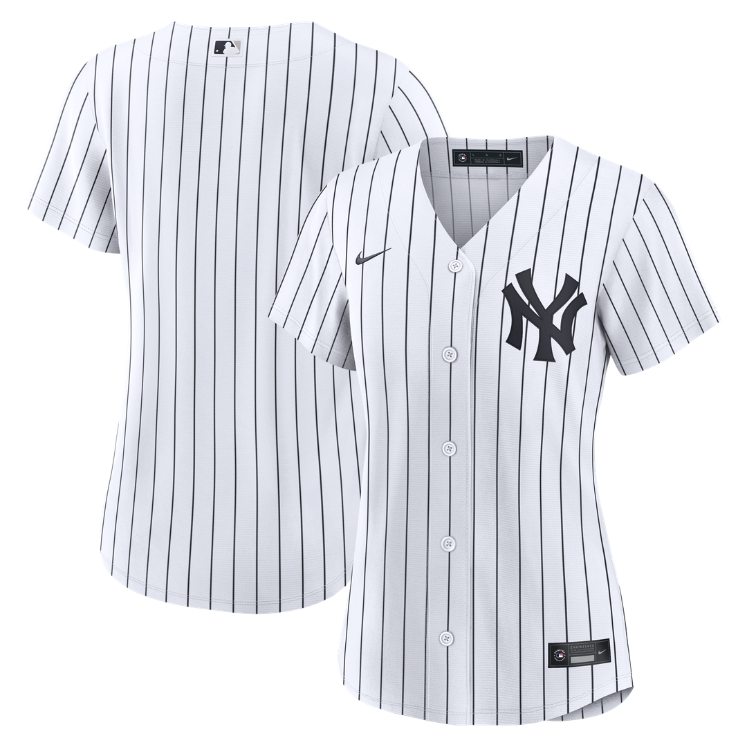 New York Yankees Nike Women's Home Replica Jersey - White Team Jersey Sports Fan Apparel