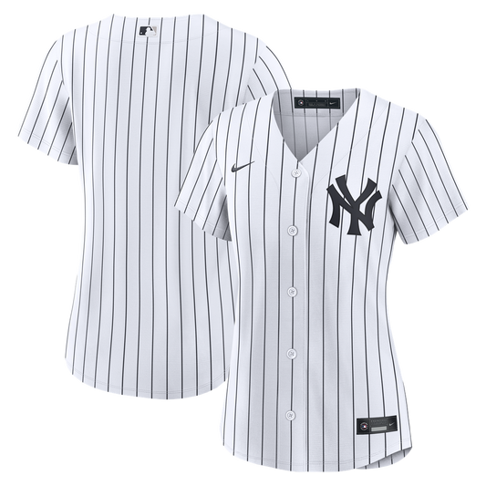 New York Yankees Nike Women's Home Replica Jersey - White Team Jersey Sports Fan Apparel