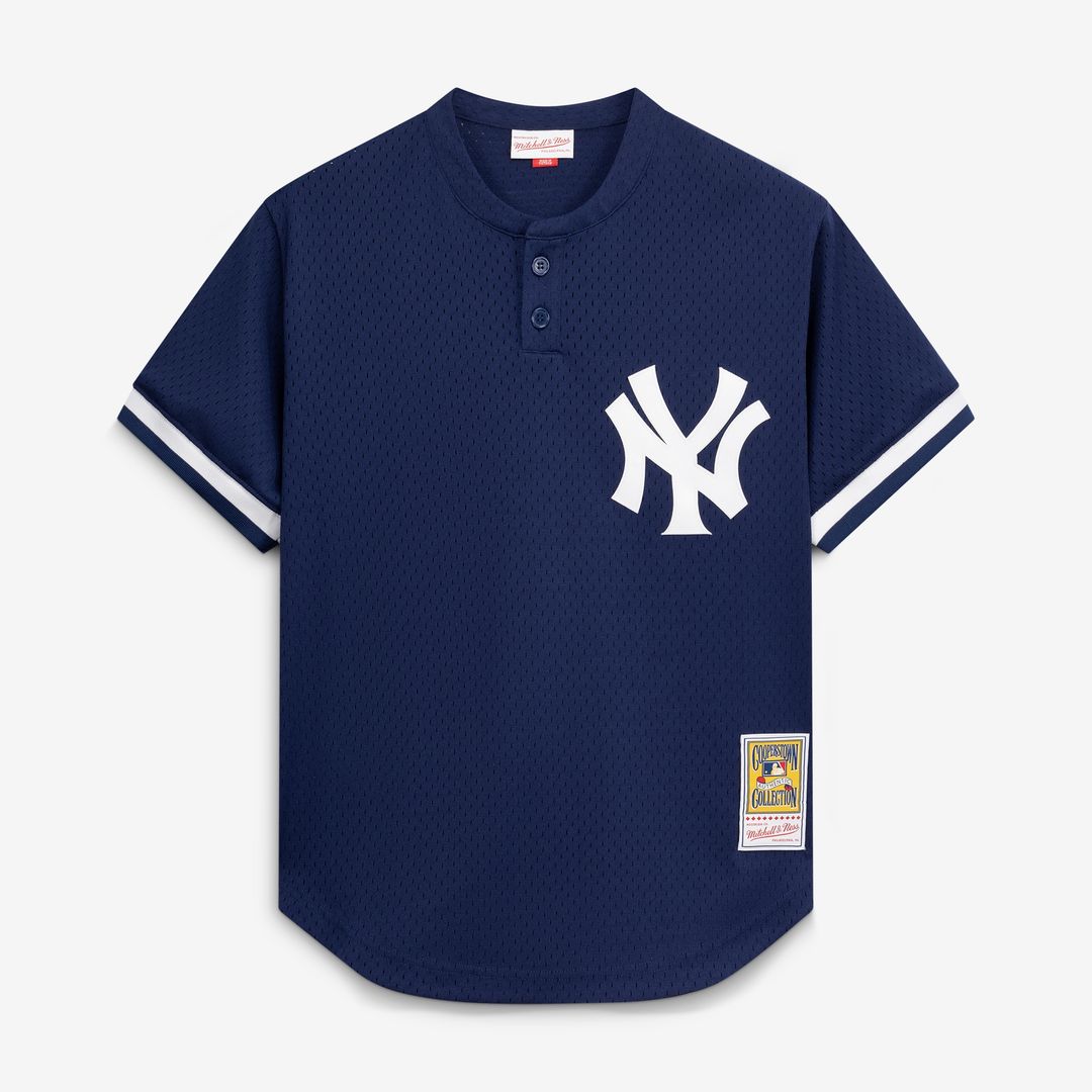 New York Yankees Don Mattingly Mitchell & Ness Authentic Batting Practice Jersey - Navy Team Jersey Sports Fan Apparel