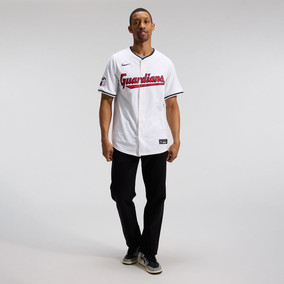 Cleveland Guardians Jose Ramirez Nike Home Limited Player Jersey - White Team Jersey Sports Fan Apparel