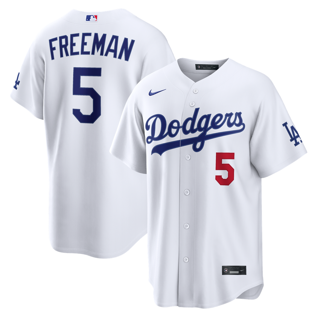 Los Angeles Dodgers Freddie Freeman Nike Alternate Stadium Jersey - Royal Team Jersey Sports Fan Apparel