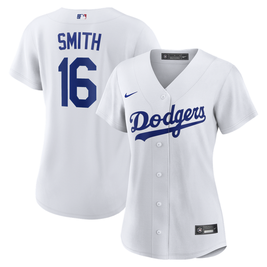 Los Angeles Dodgers Will Smith Nike Women's Home Replica Jersey - White Team Jersey Sports Fan Apparel