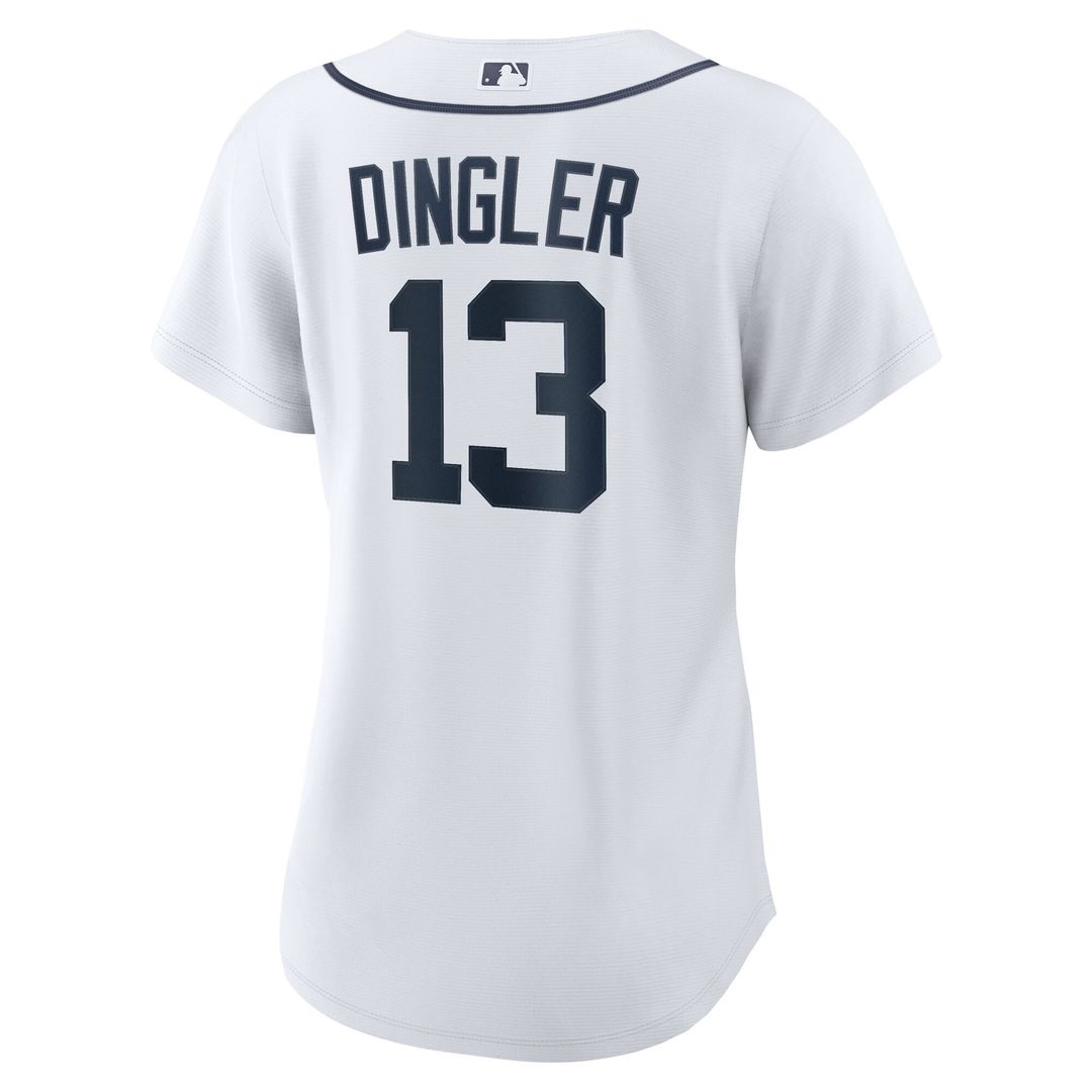 Detroit Tigers Dillon Dingler Nike Women's Home Replica Jersey - White Team Jersey Sports Fan Apparel