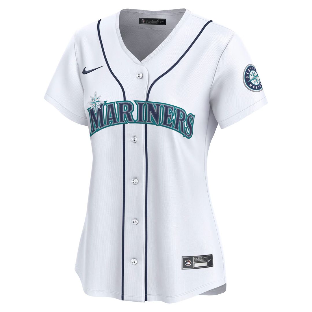 Seattle Mariners Cal Raleigh Nike Women's Home Limited Player Jersey - White Team Jersey Sports Fan Apparel